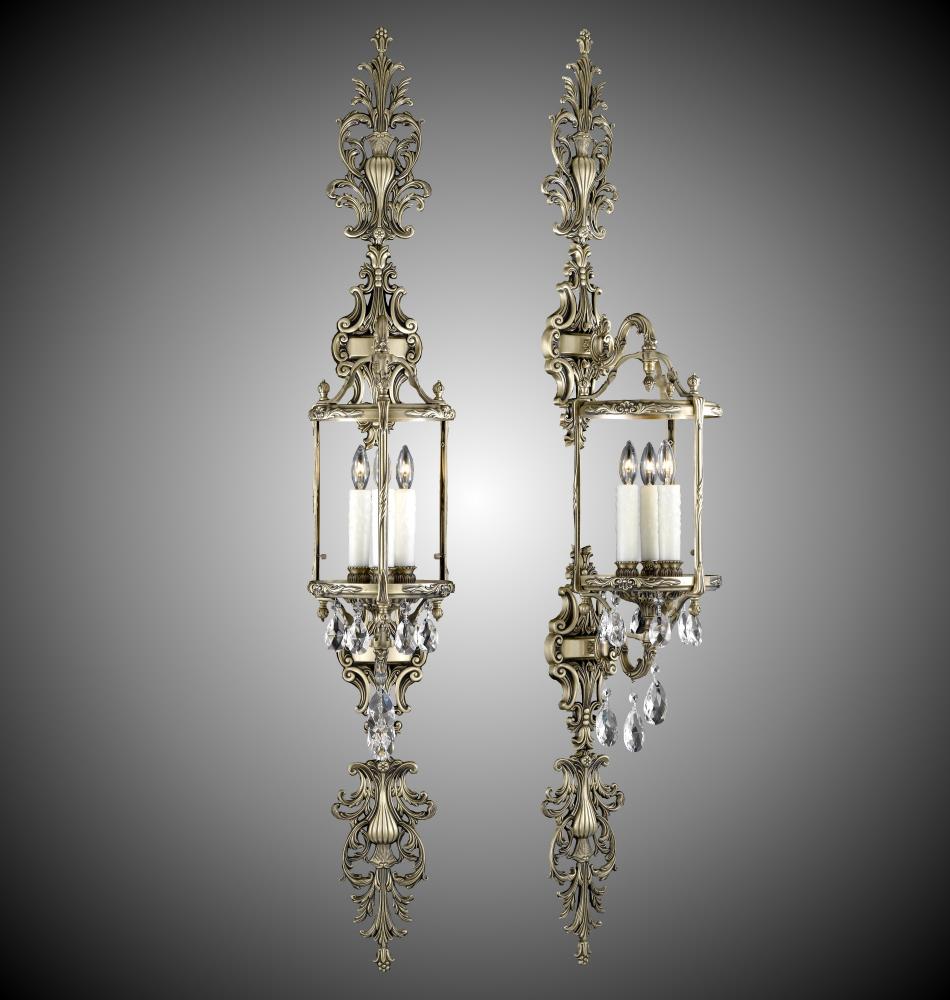 Three Light Wall Sconce